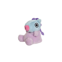 Aurora, 61508, BT21 MANG Palm Pal, 5In, Eco-friendly soft toy, Purple & Blue, Small