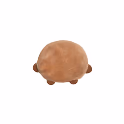 Aurora, 61509, BT21 SHOOKY Palm Pal, 5In, Eco-friendly soft toy, Brown, Small