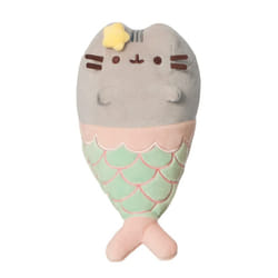 Cat, 61517, Mermaid Pusheen, Eco-friendly soft toy, Pink & Aqua, Small