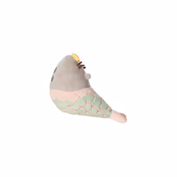 Cat, 61517, Mermaid Pusheen, Eco-friendly soft toy, Pink & Aqua, Small