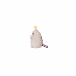 Party Pusheen Small, Eco-friendly soft toy, Grey