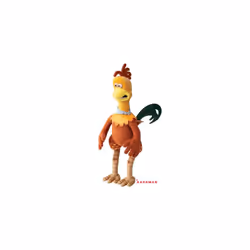 Aurora, 61552, Chicken Run Rocky 14In, Soft Toy, Multicolour