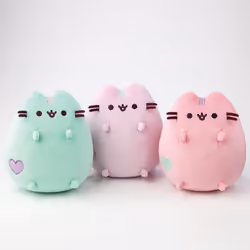 Aurora, 61560, Pink Pastel Pusheen, 7In, Soft Toy, Pink