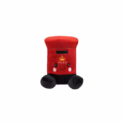 Aurora, 61570, Palm Pals Bobby Postbox, 5I, Soft Toy, Red and Black