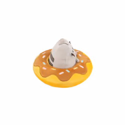 61573, Pusheen ina Chocolate Donut, 5in, Soft Toy, Multicolour