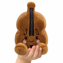 Aurora, 61597, Palm Pals Vanessa Violin 5In, Soft Toy, Brown