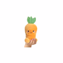AURORA, 82054, Palm Pals Cheerful Carrot, 5In, Eco Friendly Soft Toy, Orange - Additional view 4