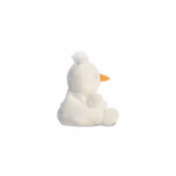 Aurora, 99130, Palm Pals Snowman, 5In, Soft Toy, White