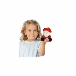 Aurora, 99131, Palm Pals Santa Claus, 5In, Soft Toy, Red & White