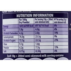 Cadbury Drinking Chocolate, 500g