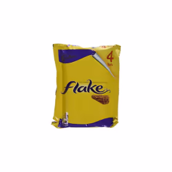 Cadbury Flake Chocolate Bars, Pack of 4 Bars, 102g