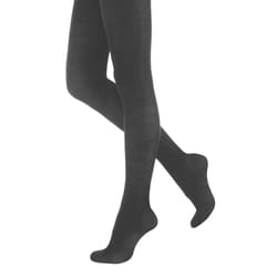 , Grey) Silky Womens/Ladies 200 Denier Appearance Fleece Tights (1 Pair) - Small (32â-36â