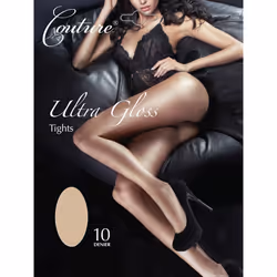Couture Womens/Ladies Ultra Gloss Tights (1 Pair) - Medium, Nude