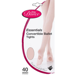Silky Womens/Ladies Dance Essential Convertible Tights (1 Pair) - Small, Pink
