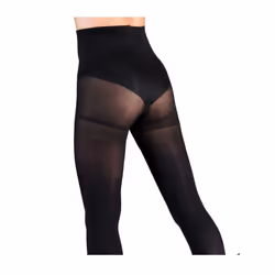 Couture Shapers Tum, Bum and Thigh Tights 50 Denier - Black - Large
