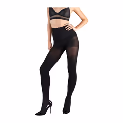Couture Shapers Tum, Bum and Thigh Tights 50 Denier - Black - Large