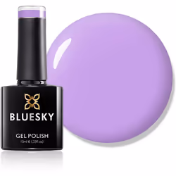 Bluesky Gel Nail Polish, Lavender Neon23, Light Neon Purple, Long Lasting, Chip Resistant, 10 ml (Requires Drying Under UV LE ...