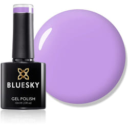 Bluesky Gel Nail Polish, Lavender Neon23, Light Neon Purple, Long Lasting, Chip Resistant, 10 ml (Requires Drying Under UV LED Lamp)