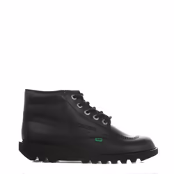 Kickers Kick Hi Core Mens Black Leather Ankle Boots - UK 8
