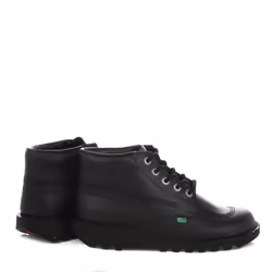 Kickers Kick Hi Core Mens Black Leather Ankle Boots - UK 8