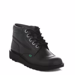 Kickers Kick Hi Core Mens Black Leather Ankle Boots - UK 10 - Additional view 4