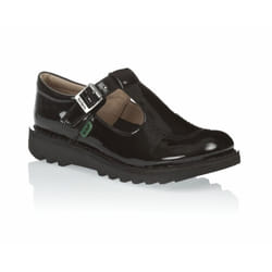 Kickers Sdkick T Core Patent Leather 112533 Shoes Black - UK 6 / EU 39