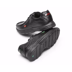 Kickers Reasen lace Leather AM 112799 Mens Shoes Black School Work Shoe - UK 8 / EU 42