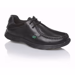 Kickers Reasen lace Leather AM 112799 Mens Shoes Black School Work Shoe - UK 10 / EU 44