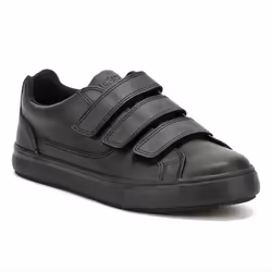 Kickers Black Leather Tovni Trip Trainers - UK 10
