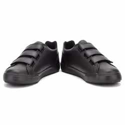 Kickers Black Leather Tovni Trip Trainers - UK 10