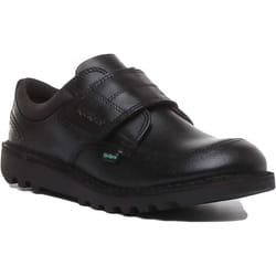 Kickers Kick Scuff Lo In Black Size 35