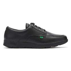 Kickers Kelland Lace Lo Black Leather Shoes - UK 3