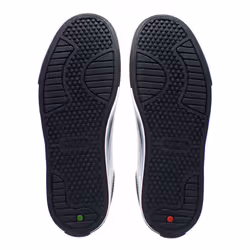 Kickers Tovni Y Quilt Lace-Up Black Smooth Leather Kids Trainers 1 15876 (UK ) - 5, Black