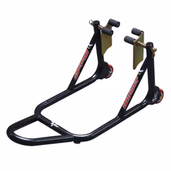 Moto GP Premium 1 Piece Front Paddock Stand Fork Fitment Black