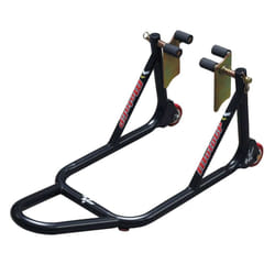 Moto GP Premium 1 Piece Front Paddock Stand Fork Fitment Black