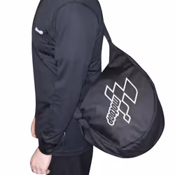 MotoGP Motorcycle Bike Protective Messenger Teardrop Helmet Bag Black MGPHEL08