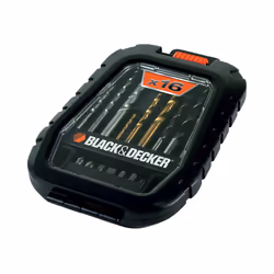 Black & Decker A7186-XJ drill bit Drill bit set 16 pc(s)