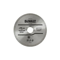 DeWalt DT3703-QZ Continuous Rim Diamond Cutting Disc 115 x 22.23mm DEWDT3703QZ