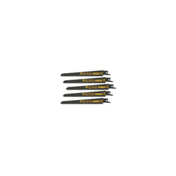 DEWALT BRZESZCZOT DO PIÅY SZABLASTEJ 152x4,2mm/DREWNO 5szt