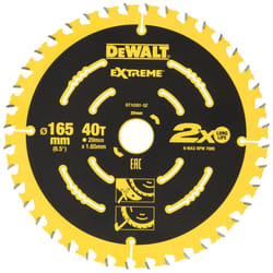 Dewalt Corded Extreme Framing Blade 165mm range, DT10301-QZ  "40"
