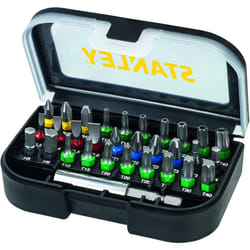Stanley STA60490-XJ Juego de 31 piezas para atornillar, Black