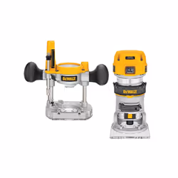 DeWalt D26204-LX 110v 1/4in Plunge and Fixed Base Combi Router