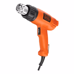 Black & Decker KX1650-QS heat gun Hot air gun 740 l/min 600 °C 1750 W Black, Orange