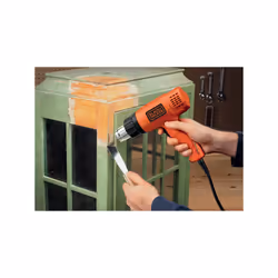Black & Decker KX1650-QS heat gun Hot air gun 740 l/min 600 °C 1750 W Black, Orange - Additional view 6