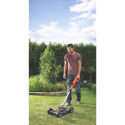 Black & Decker STC1820CM-QW brush cutter/string trimmer Battery Black, Orange, Silver