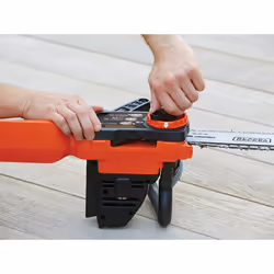 Black & Decker GKC1825L20 chainsaw Black, Orange - Additional view 6