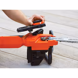 Black & Decker GKC1825L20 chainsaw Black, Orange - Additional view 7