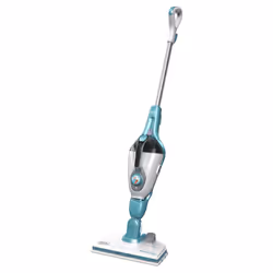 Black & Decker FSM1615-QS, Steam mop, 0.35 L, Blue, Stainless steel, White, 6 m, CE, 1300 W