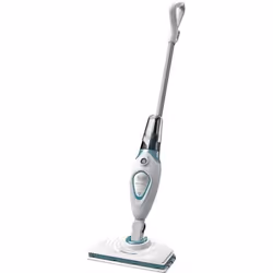 Black & Decker FSM1615-QS steam cleaner Steam mop 0.35 L 1300 W Blue, Stainless steel, White