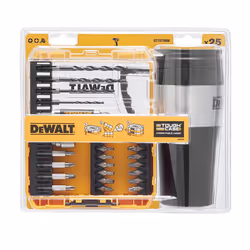 DEWALT 25PC DRILL DRIVE SET + MUG DISPLAY 4